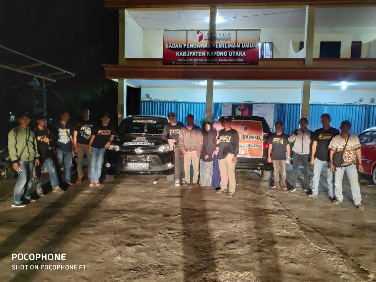 Masa tenang Pemilu, Bawaslu Kabupaten Kayong Utara melakukan Patroli Politik Uang