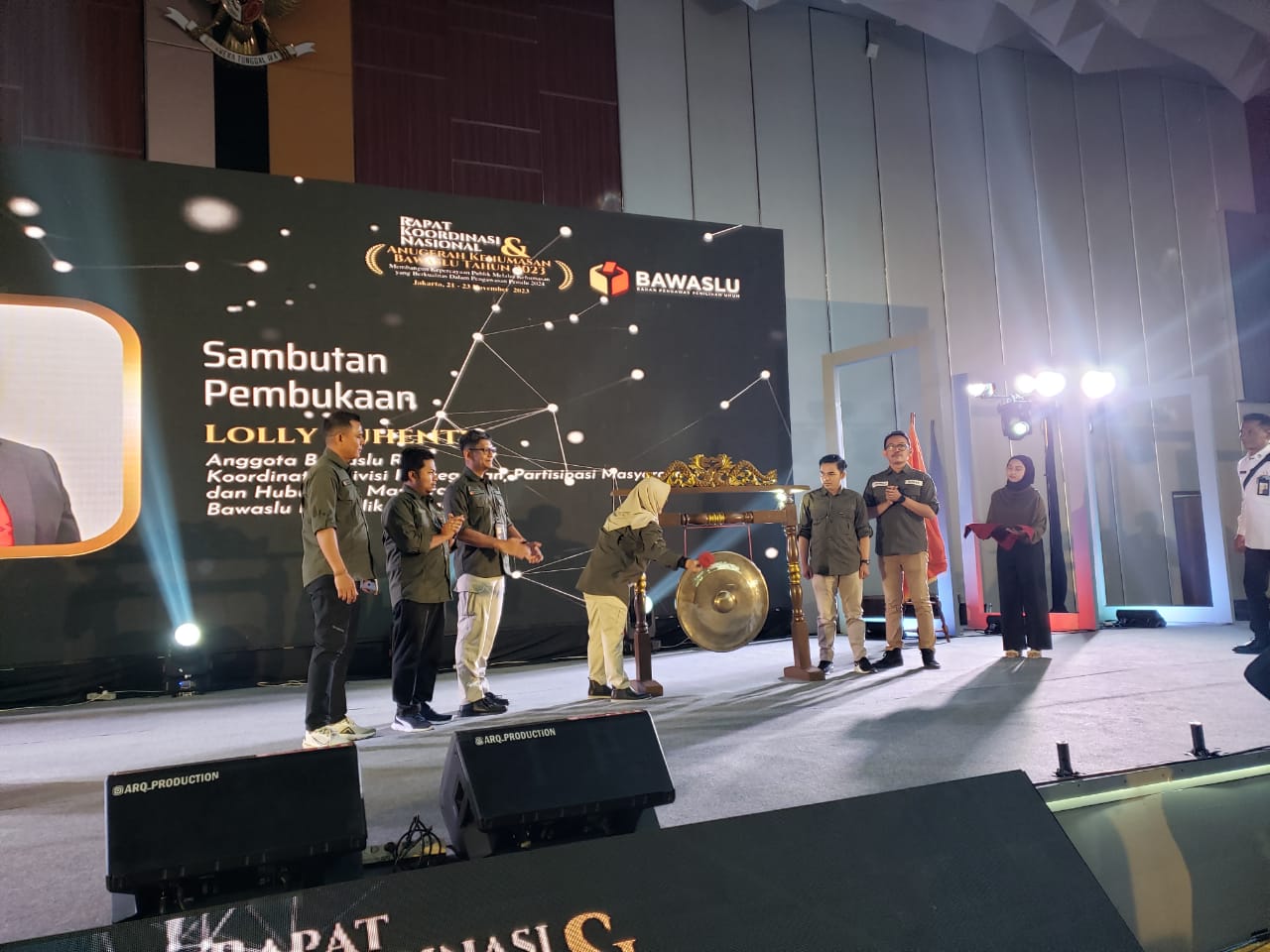 Anugerah Kehumasan Bawaslu Tahun 2023 Serta Launching Maskot Terbaru Bawaslu “wasra Dan Wasri”