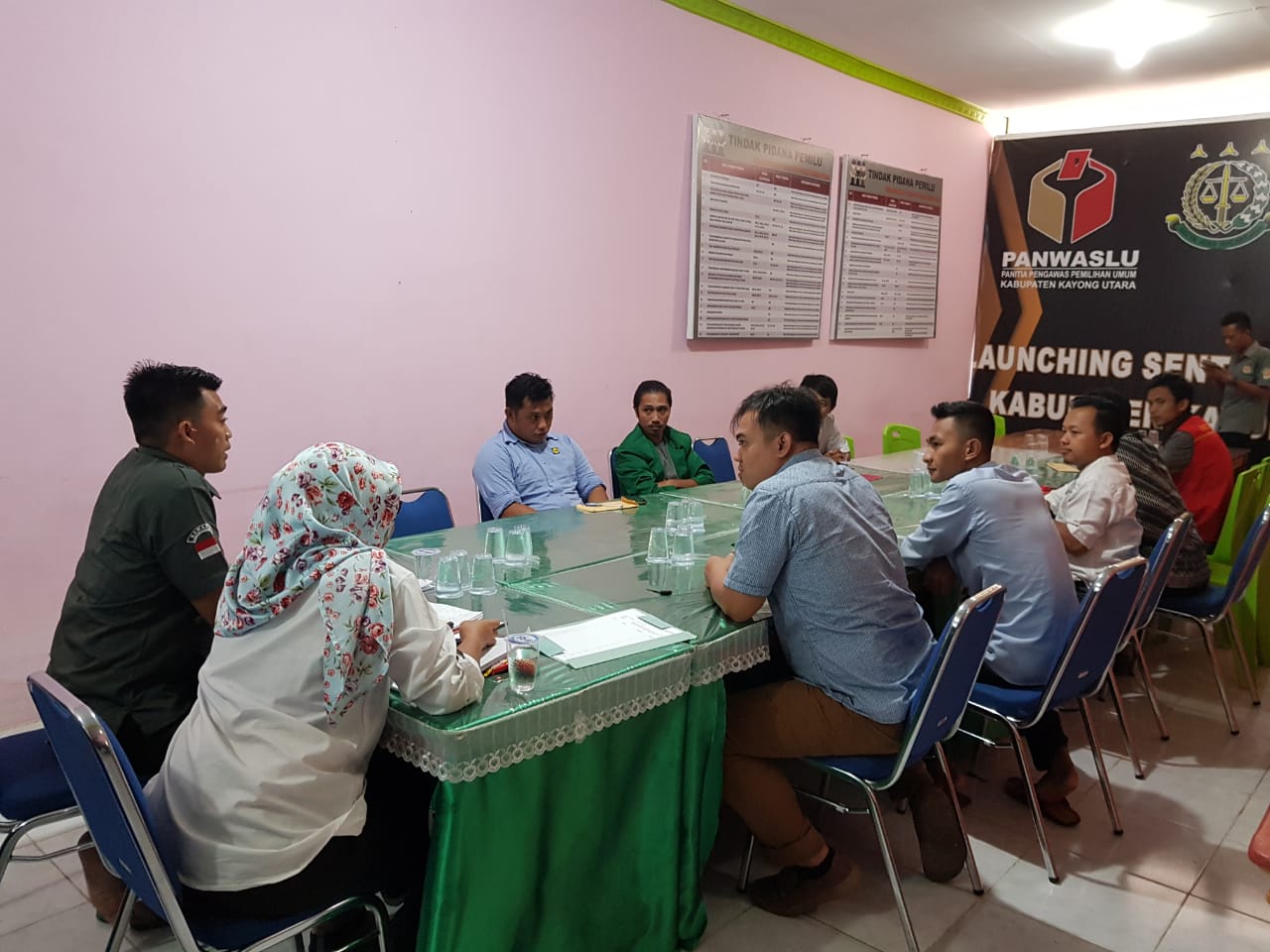 Bimtek bersama Koordinator Saksi Parpol Peserta Pemilu Tahun 2019