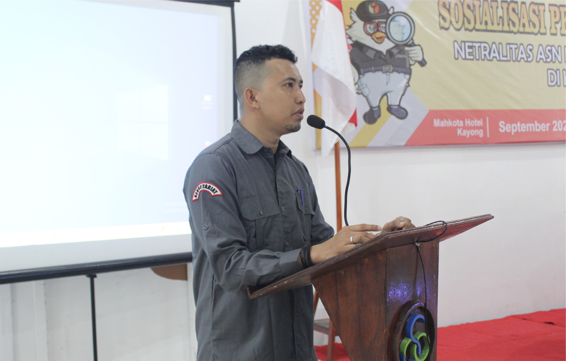 Sosialisasi Pengawasan Partisipatif "Netralitas ASN Dalam Pemilihan Serentak Tahun 2024 di Kabupaten Kayong Utara