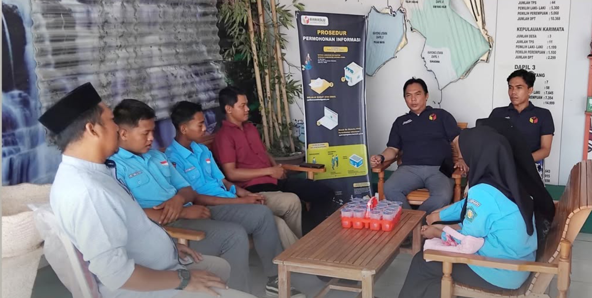 Terima Siswa PRAKERIN SMKN 1 Teluk Batang 
