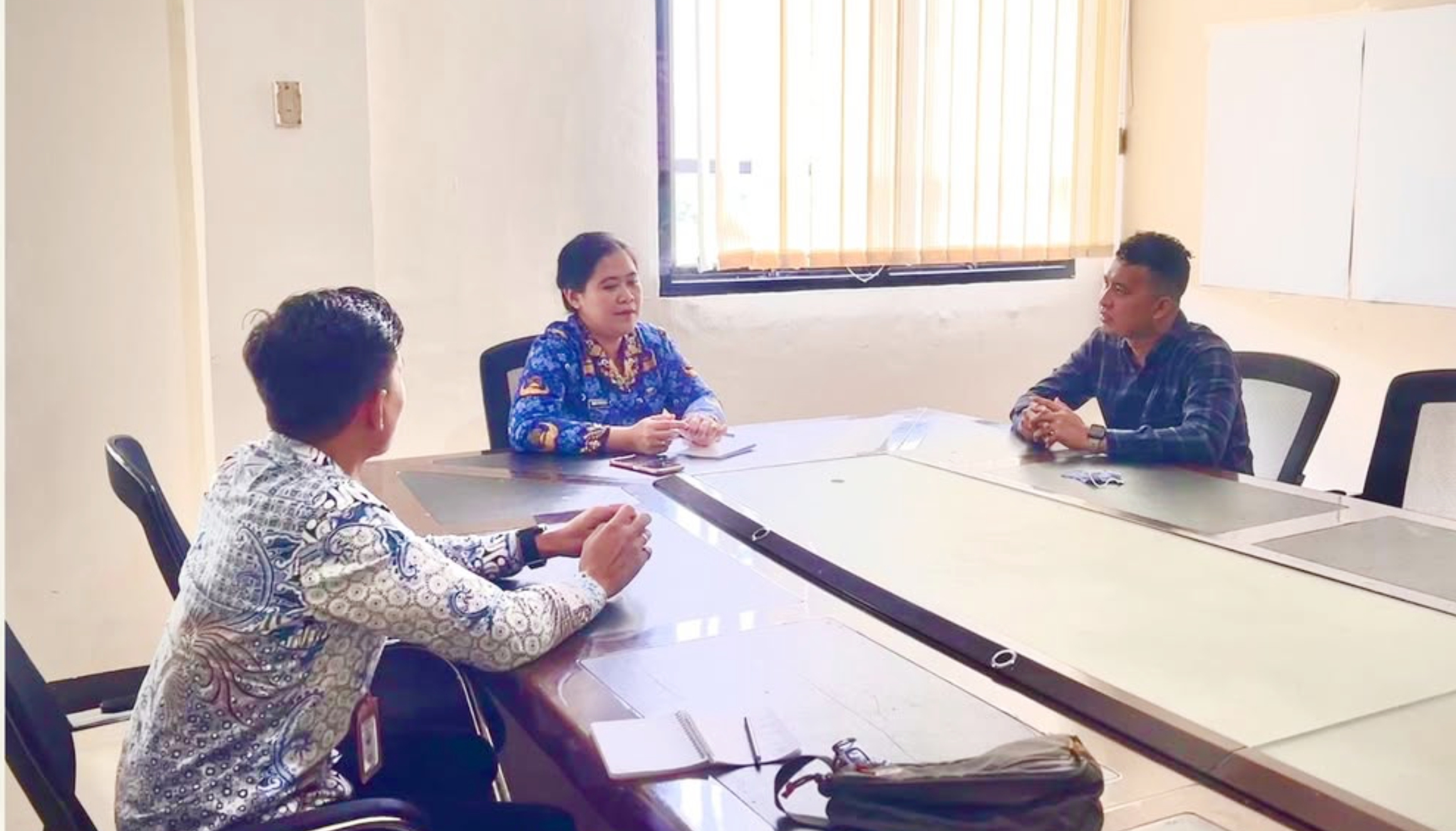 Bawaslu Kabupaten Kayong Utara melaksanakan silaturahmi ke Kantor Dinas Kesehatan Kabupaten Kayong Utara