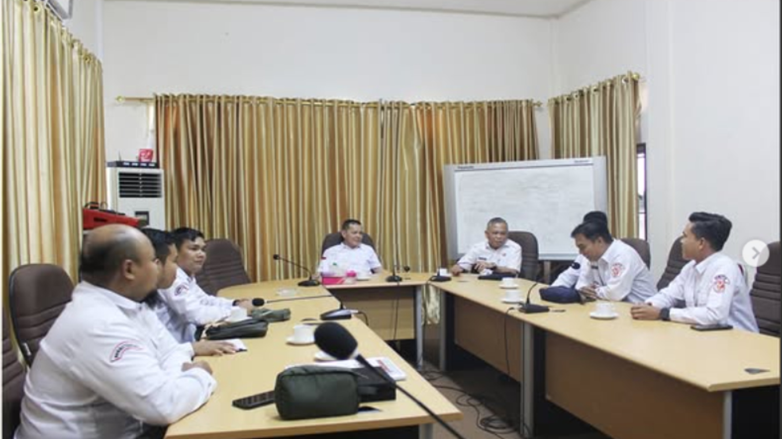 Bersilaturahim dan Sampaikan Laporan Pasca Pilkada Serentak 2024