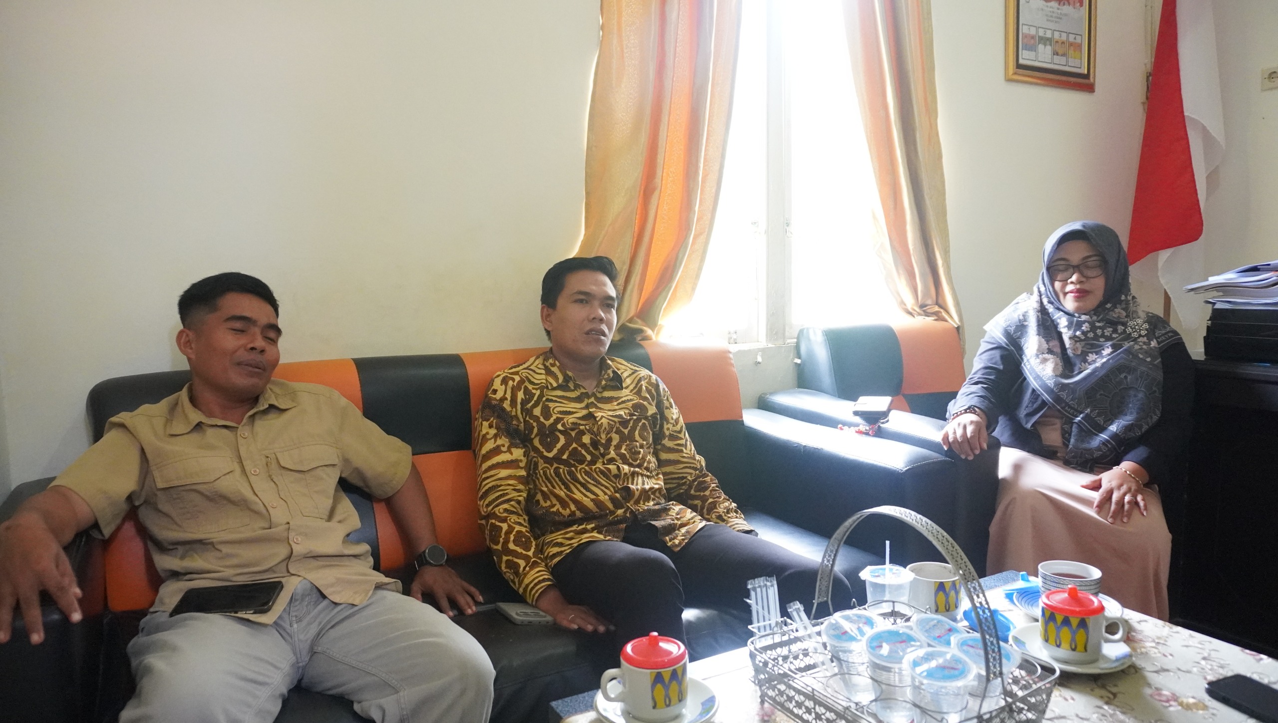 Dokumentasi melakukan koordinasi ke Kantor Komisi Pemilihan Umum (KPU) Kabupaten Kayong Utara 