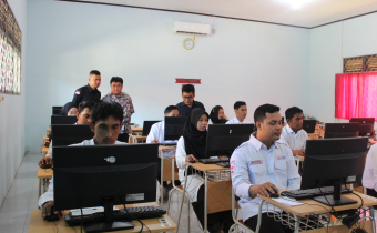 Bawaslu Kabupaten Kayong Utara Awasi Proses Tes CAT Calon Anggota PPK se-Kabupaten Kayong Utara