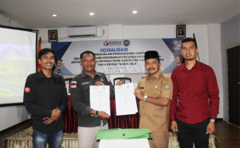 Penandatanganan Perjanjian Kerja Sama Bawaslu dan FKUB, Serta Deklarasi Pemilu Damai 2024