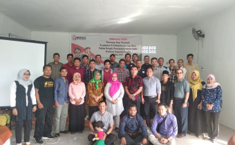 Bimbingan Teknis Penyusunan Laporan Akhir Realisasi Anggaran Pemilu Tahun 2019 bersama dengan Panwaslu Kecamatan Se-Kabupaten Kayong Utara