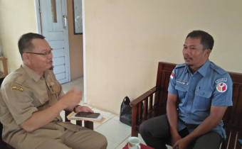 SAMBUTAN BAIK PLT KEPALA SEKOLAH SMP NEGERI 1 SUKADANA TENTANG AGENDA SOSIALISASI BAWASLU