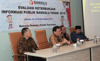 Abhan Minta Jajaran Bawaslu Pertahankan Prestasi Badan Publik Informatif 2019