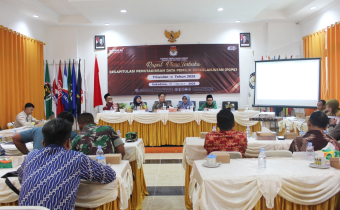 Dokumentasi Rapat Pleno Terbuka Rekapitulasi PDPB Triwulan III Tahun 2025